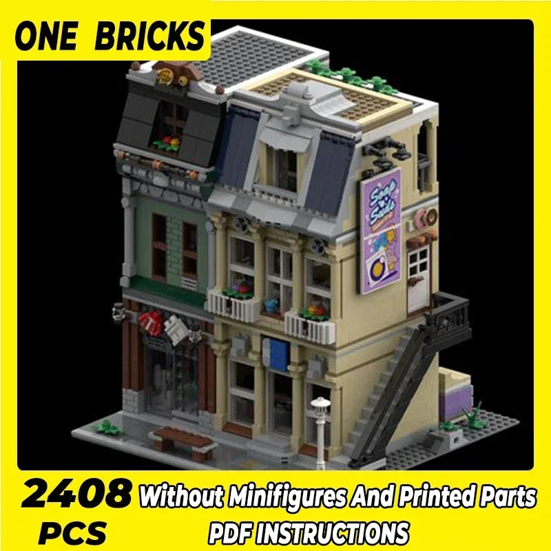 Diy Electronics Store - Moc Building Blocks Modular Street View