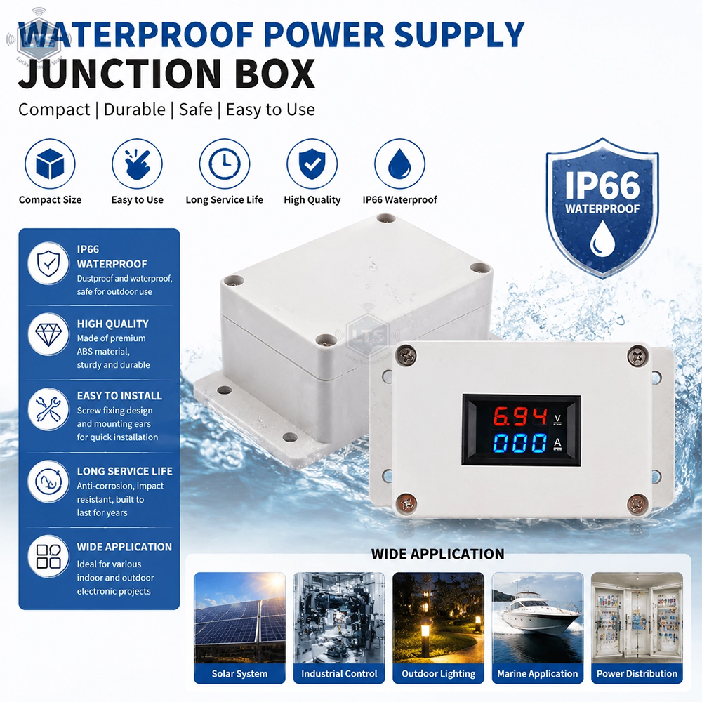 Diy Enclosure For Electronics - New 3pcs ABS Plastic Shell 100x68x50mm