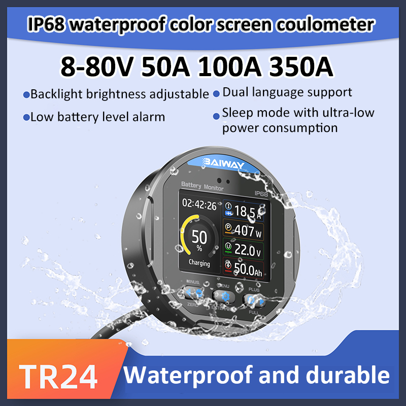 Diy Electronics Store - DC 8-80V 50A 100A 350A Battery