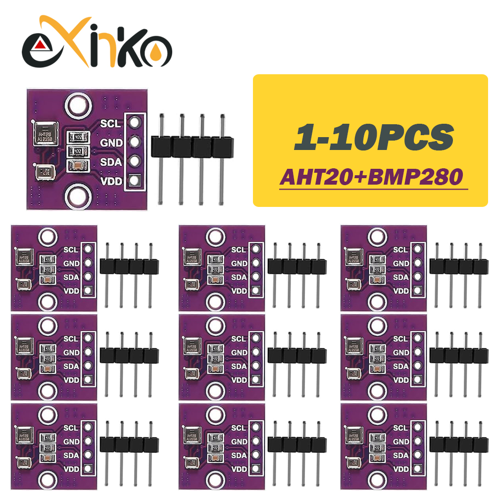 Bme280 Humidity Sensor - 1-10pcs AHT20+BMP280 Temperature Humidity Air Pressure