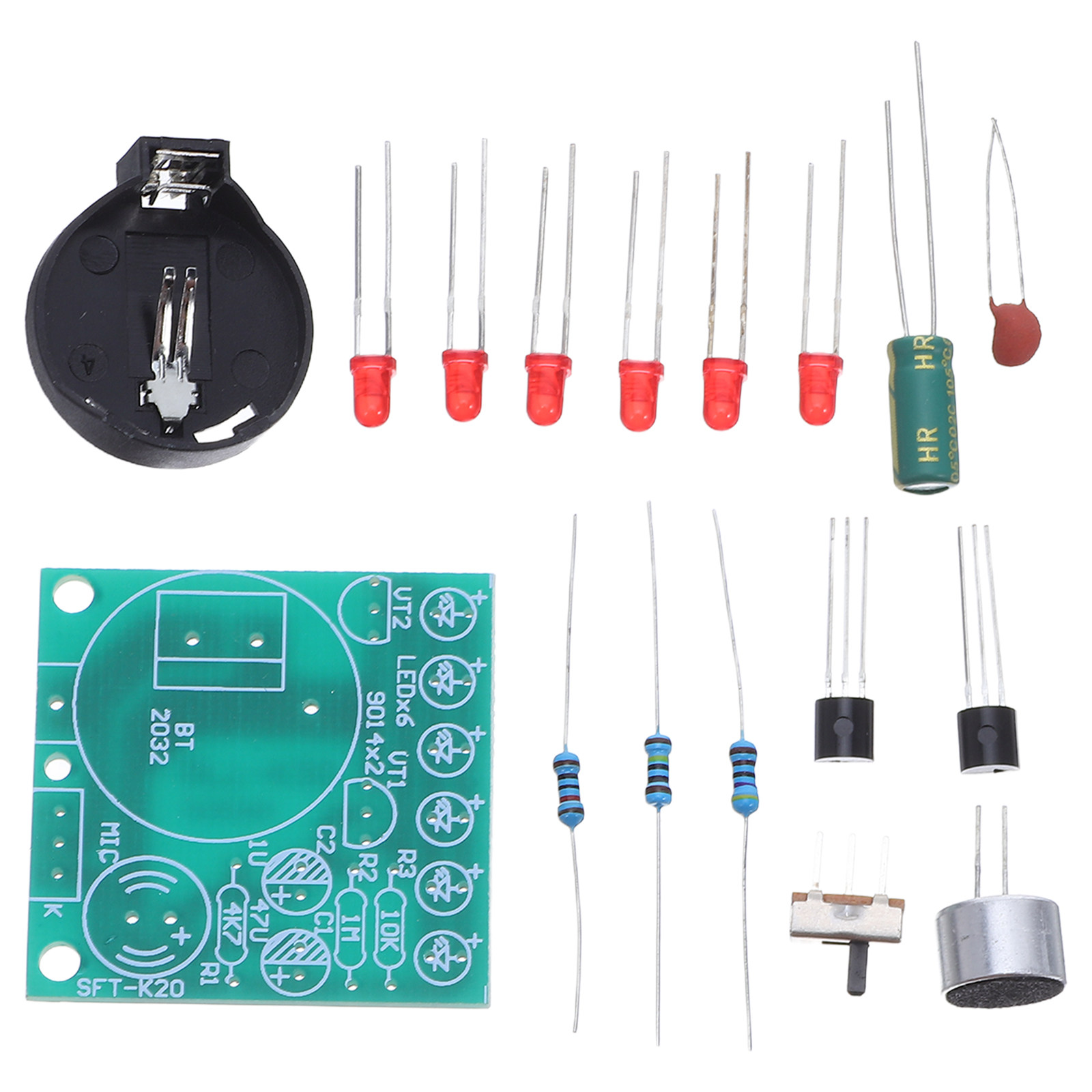 Diy Electronics Projects For Kids - Voice-Controlled LED Metronome Kit DIY Electronic