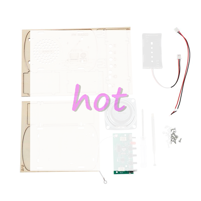 Diy Electronics Projects For Kids - TH DIY Wooden FM Radio Kit
