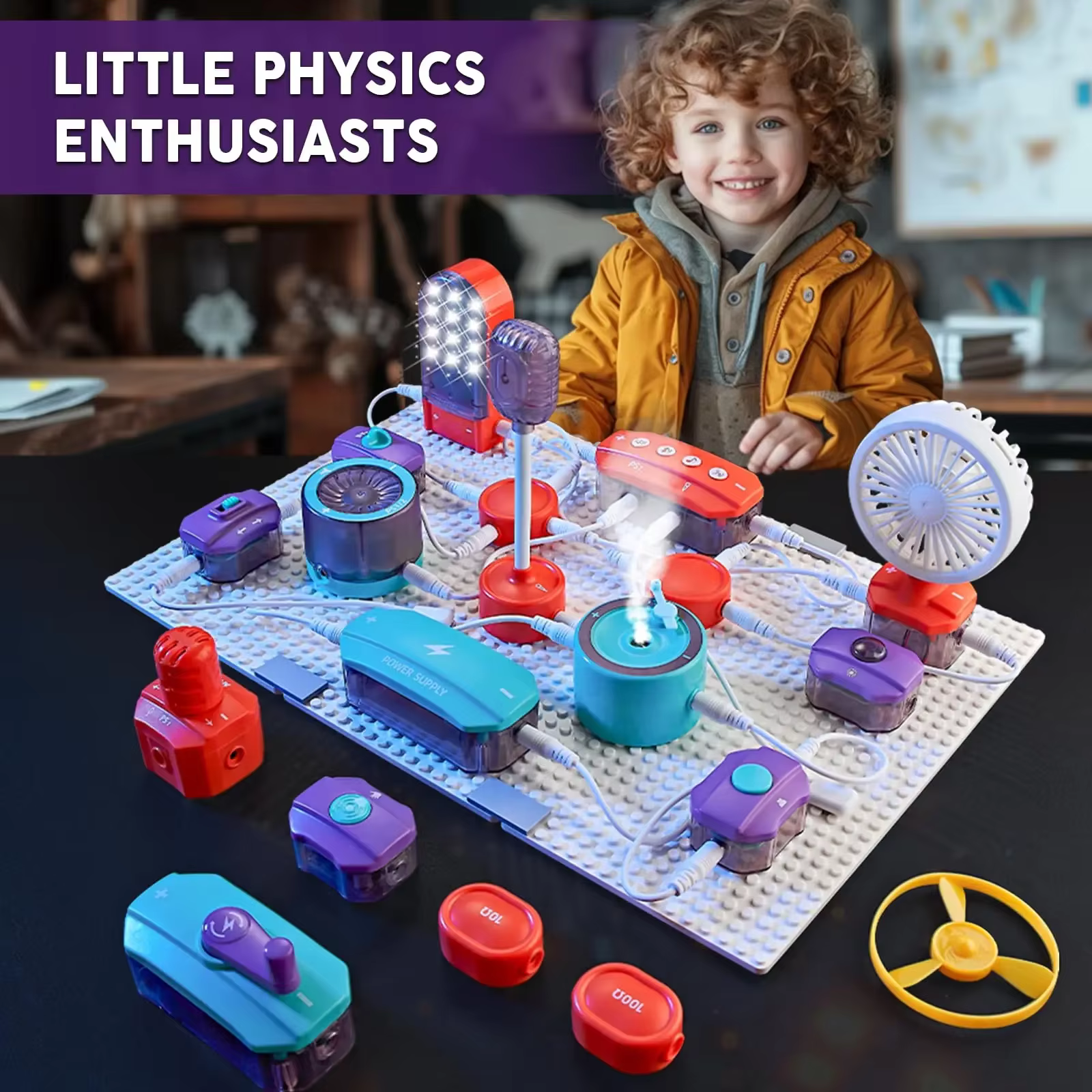 Diy Electronics Projects For Kids - VATOS Science Circuit for Kids DIY