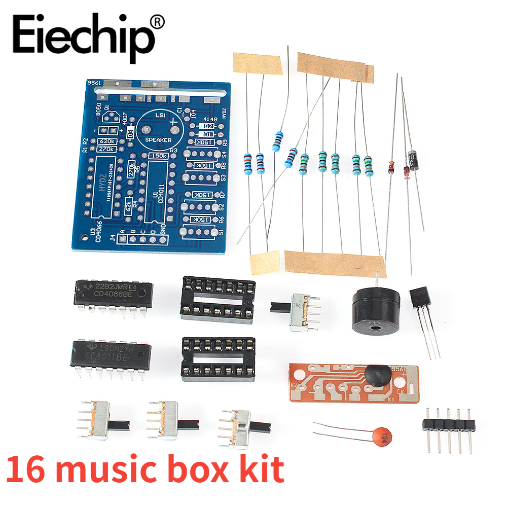Diy Electronics Projects For Kids - Sixteen Interesting Sounds Custom Mechanical Make