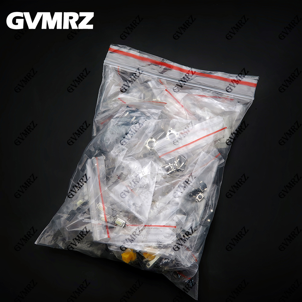 125PCS 25Values Assorted Push  - огляд і ціна Diy Electronics Project Kit