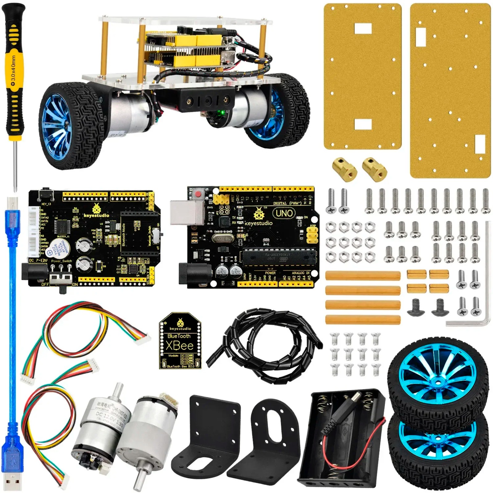 Self-Balancing Robot Car Kit f - огляд і ціна Diy Electronics Projects For Kids