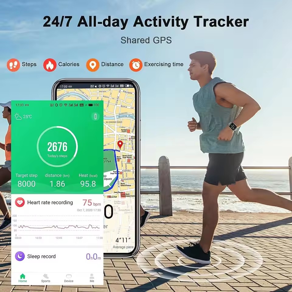 New Sport Smart Watch GPS Trac - огляд і ціна Diy Wearable Electronics