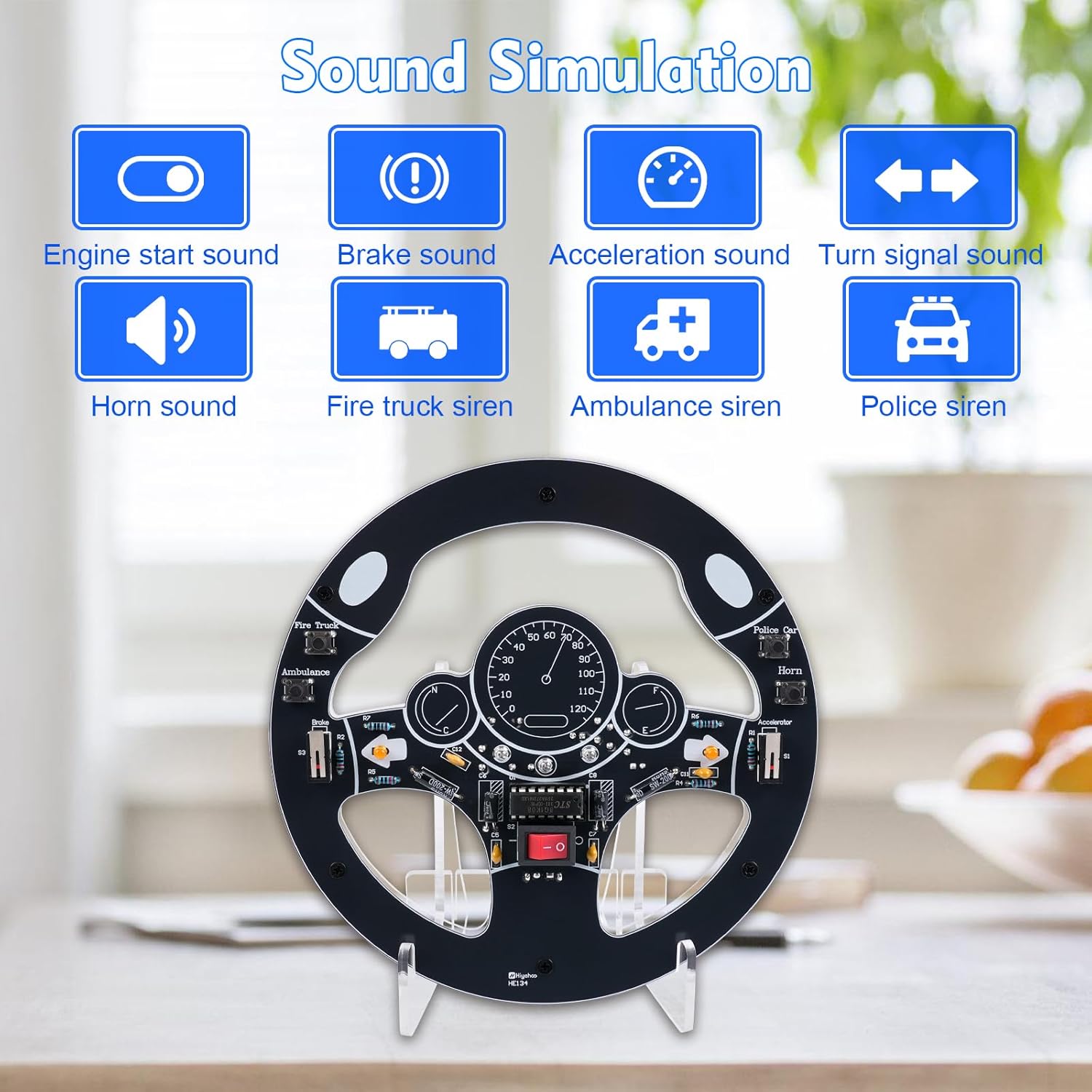 Car Steering Wheel DIY Solderi - огляд і ціна Diy Electronics Projects For Adults