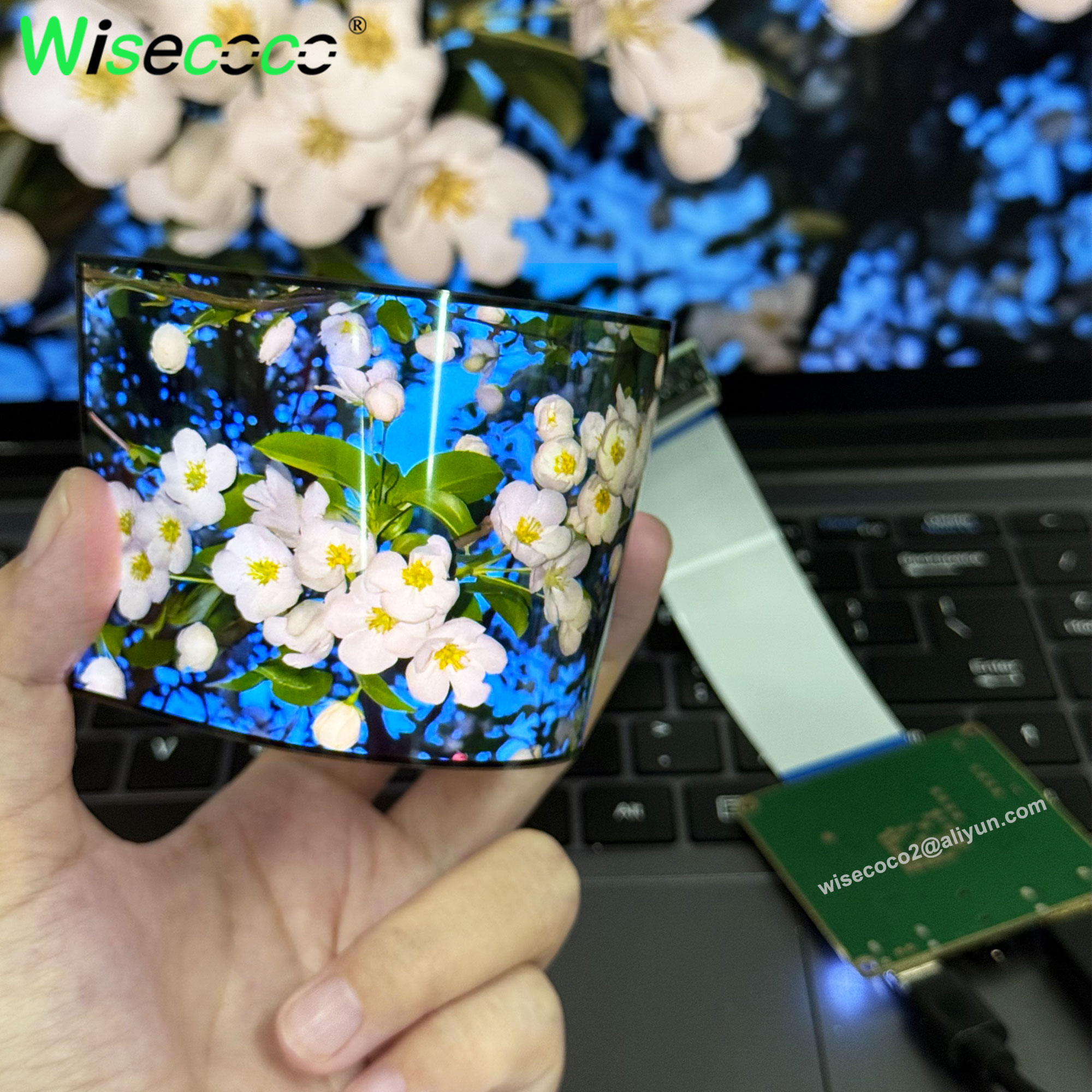 Wisecoco 5 Inch AMOLED Flexibl - огляд і ціна Diy Wearable Electronics