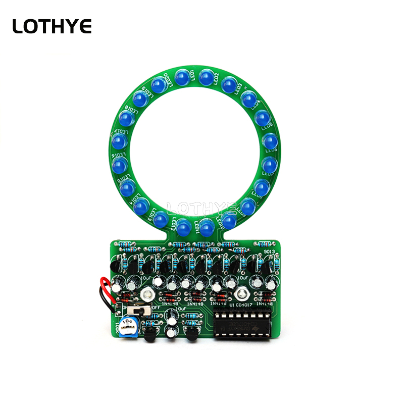 DIY Kit LED Gradient Ring Wate - огляд і ціна Diy Home Electronics Projects
