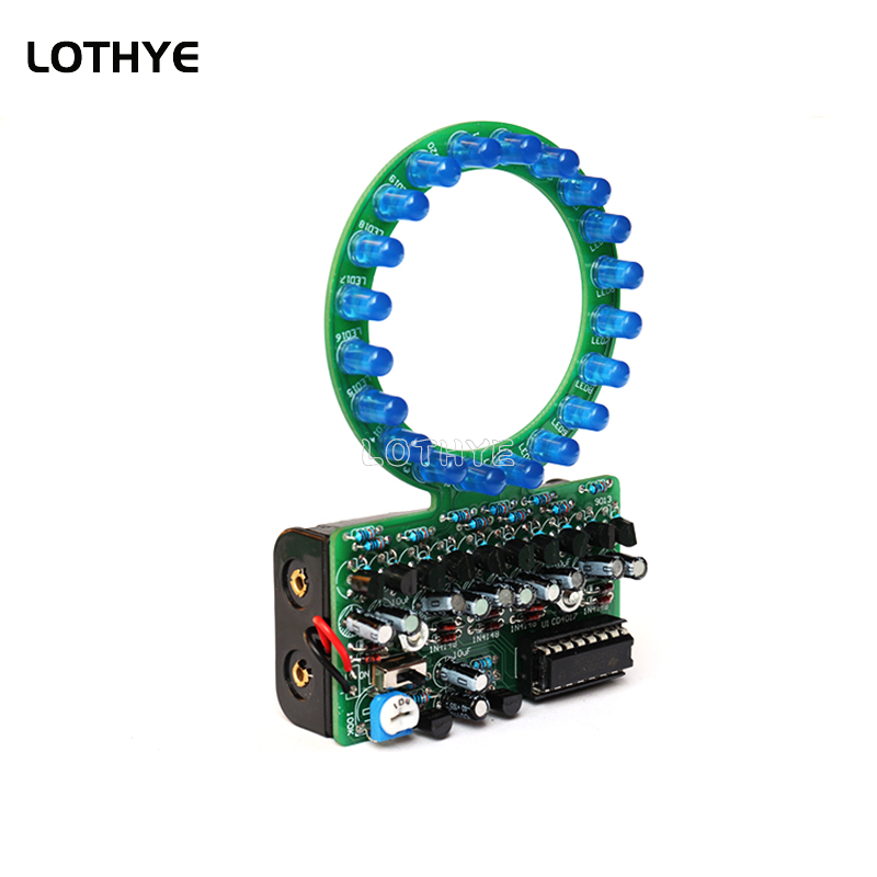 DIY Kit LED Gradient Ring Wate - огляд і ціна Diy Home Electronics Projects