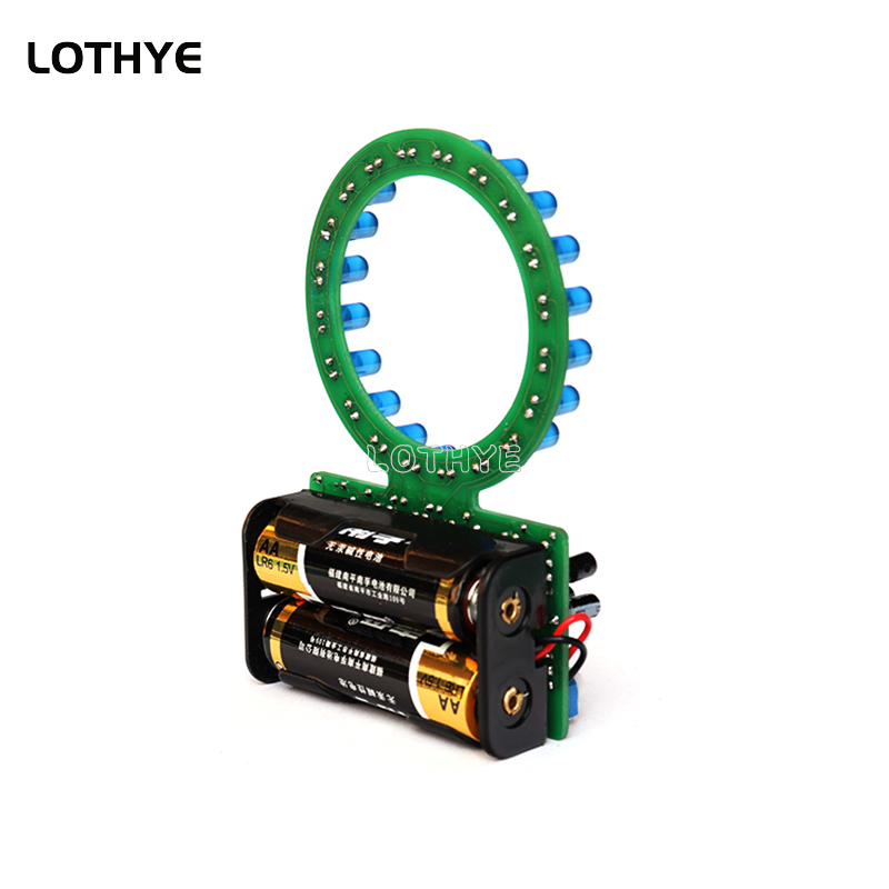 DIY Kit LED Gradient Ring Wate - огляд і ціна Diy Home Electronics Projects
