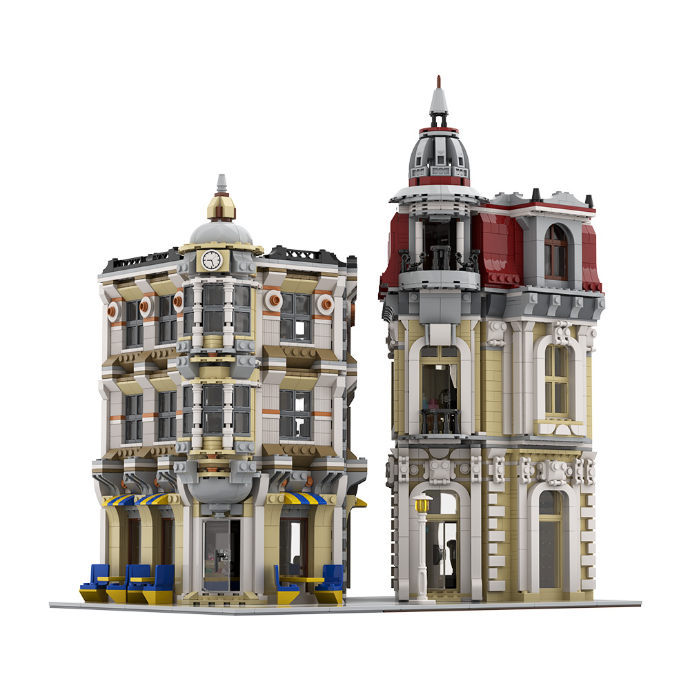 Gobricks MOC Street View Corne - огляд і ціна Diy Electronics Store