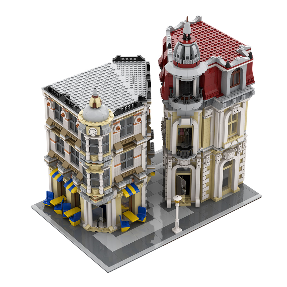 Gobricks MOC Street View Corne - огляд і ціна Diy Electronics Store