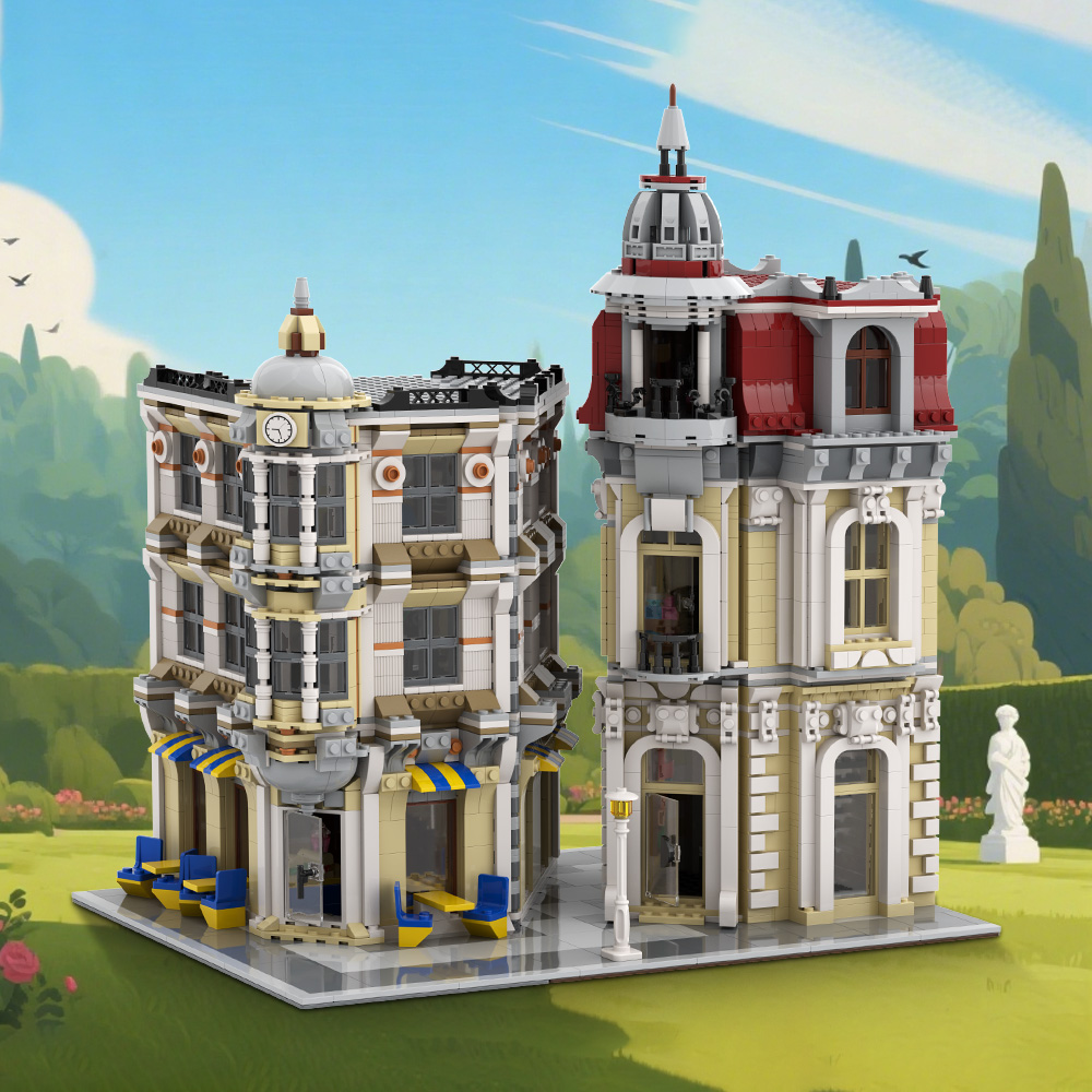 Gobricks MOC Street View Corne - огляд і ціна Diy Electronics Store