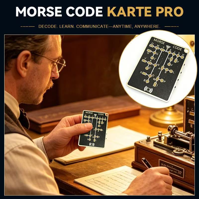 LED Morse Code Trainer Card,PC - огляд і ціна Diy Electronics Projects For Adults