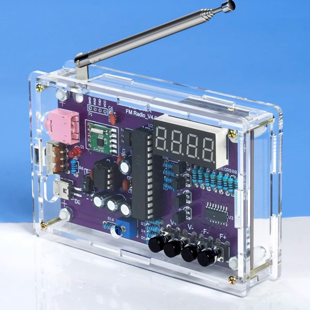 1Set Radio DIY Kit All Compone - огляд і ціна Diy Electronics Projects For Adults