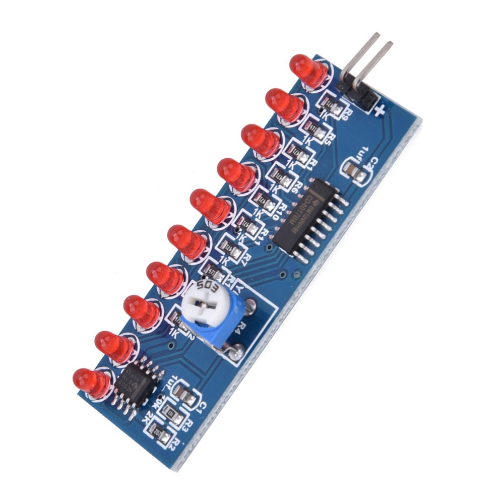 2Pcs NE555 CD4017 LED Flowing  - огляд і ціна Diy Electronics Project Kit