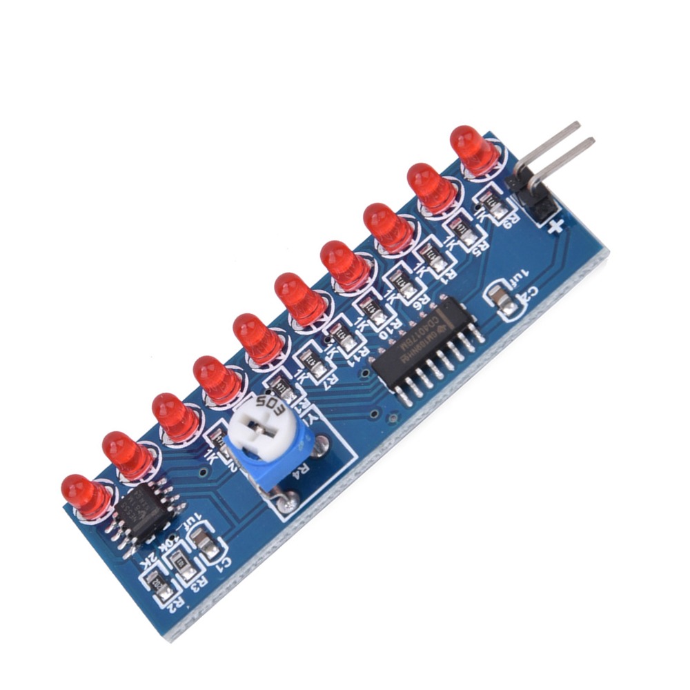 2Pcs NE555 CD4017 LED Flowing  - огляд і ціна Diy Electronics Project Kit