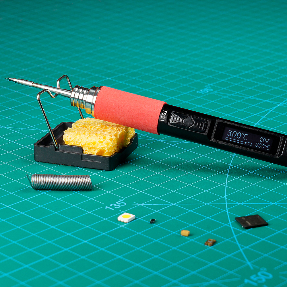 MINIWARE TS21 100W Soldering I - огляд і ціна Oled Display Module