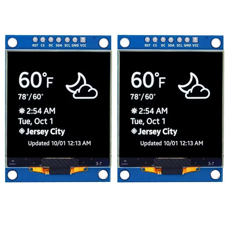 A55T Small 128X128 Display Mod - огляд і ціна Oled Display Module