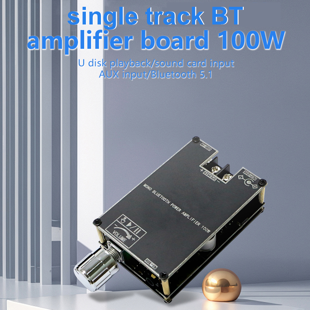 ZK-1001B Mono 100W BT Audio Po - огляд і ціна Diy Electronics Store
