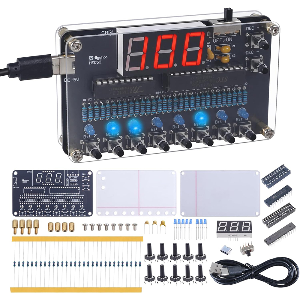 DIY Electronic Kit Binary to D - огляд і ціна Diy Electronics Projects For Adults
