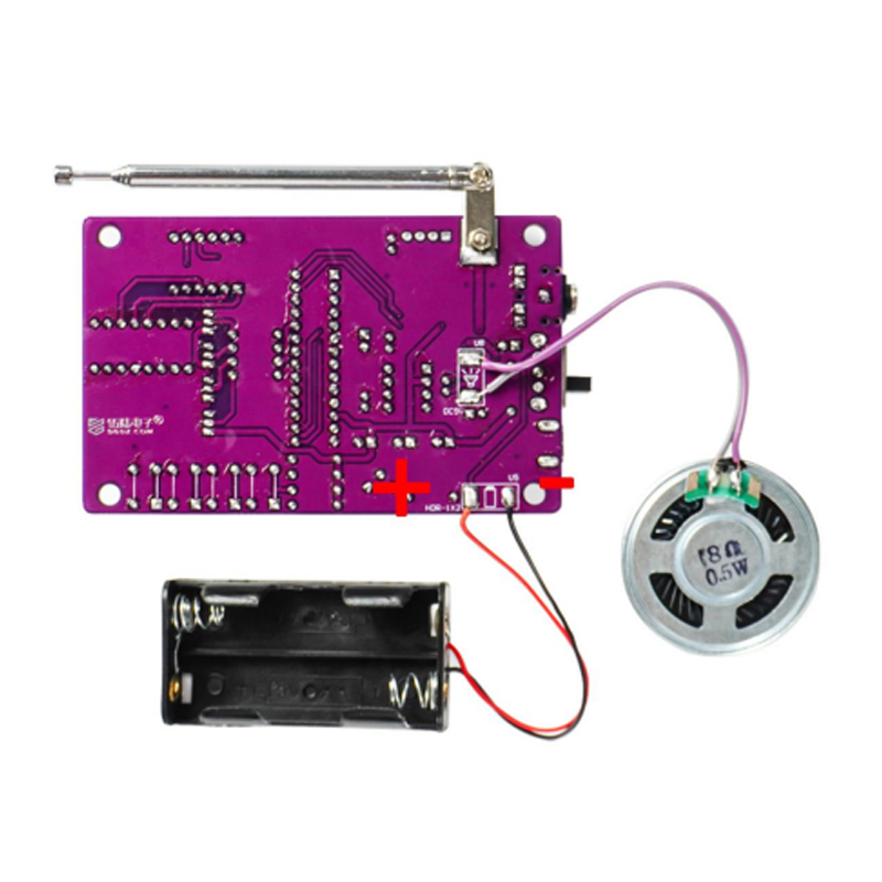 DIY FM Radio Electronic Kit 87 - огляд і ціна Diy Home Electronics Projects
