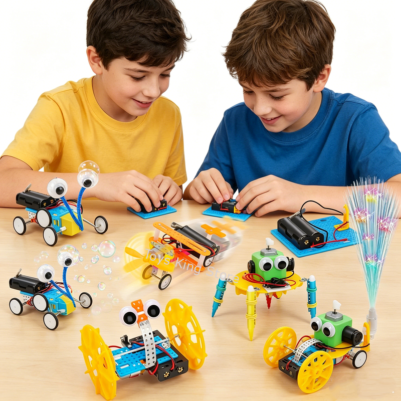 DIY Doodle Robot Technology 6  - огляд і ціна Diy Electronics Projects For Kids