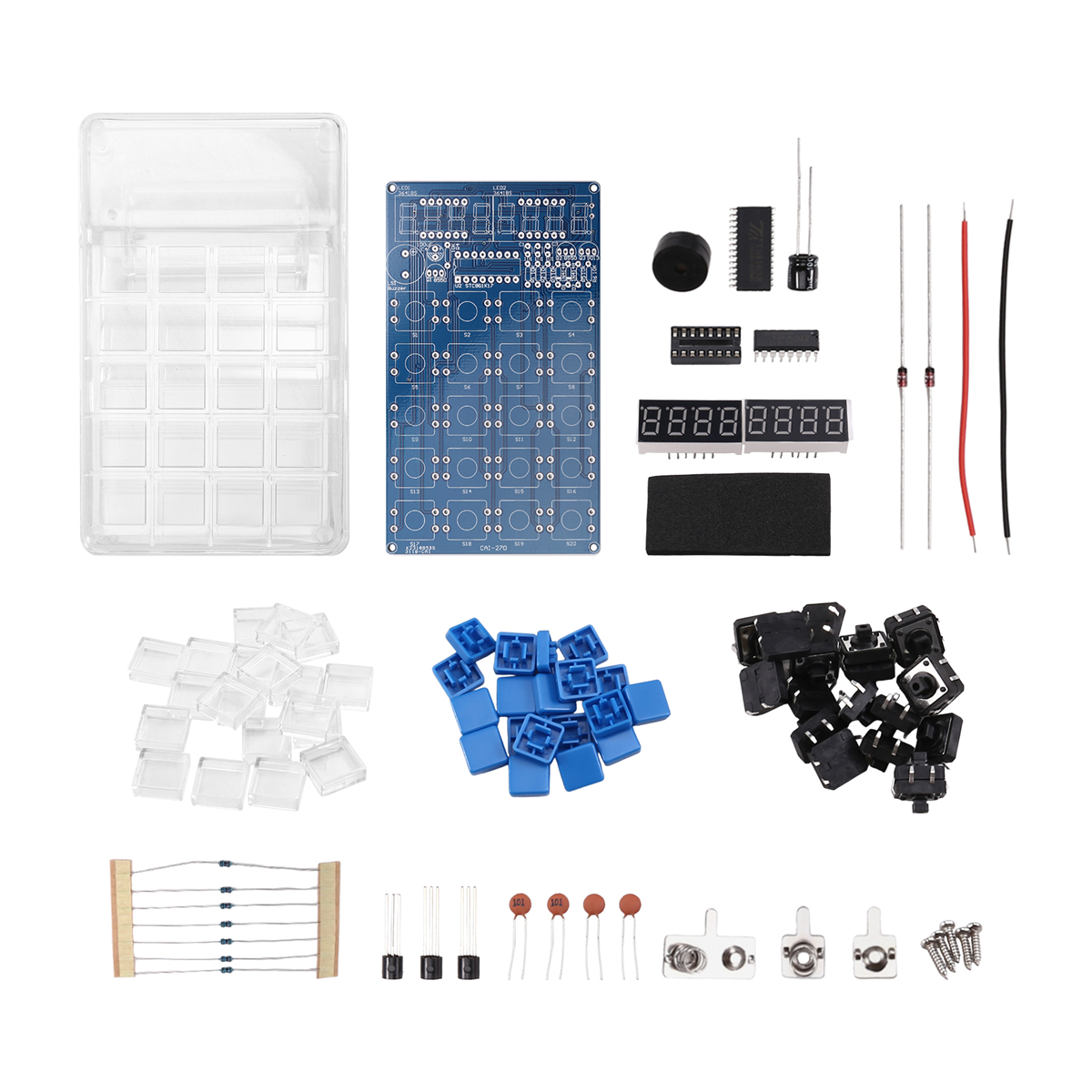DIY Calculator Kit with LED Di - огляд і ціна Diy Electronics Projects For Adults