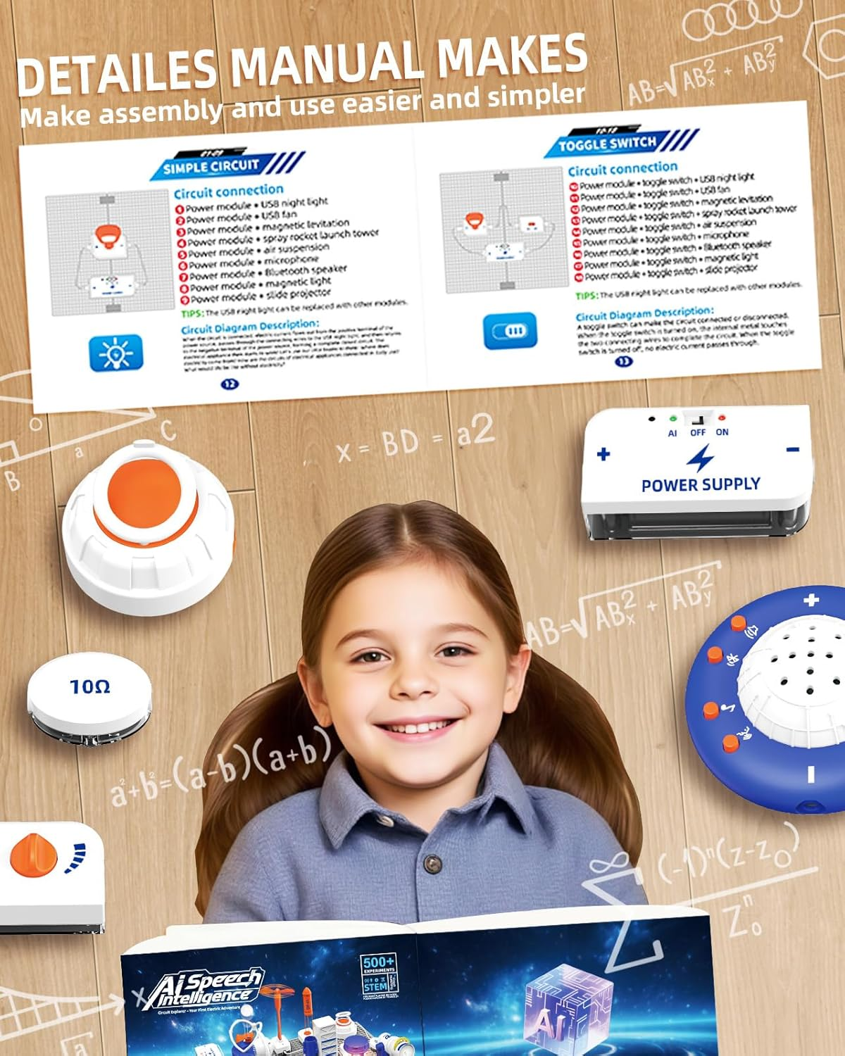 Science STEM Kits for Kids, El - огляд і ціна Diy Electronics Projects For Kids
