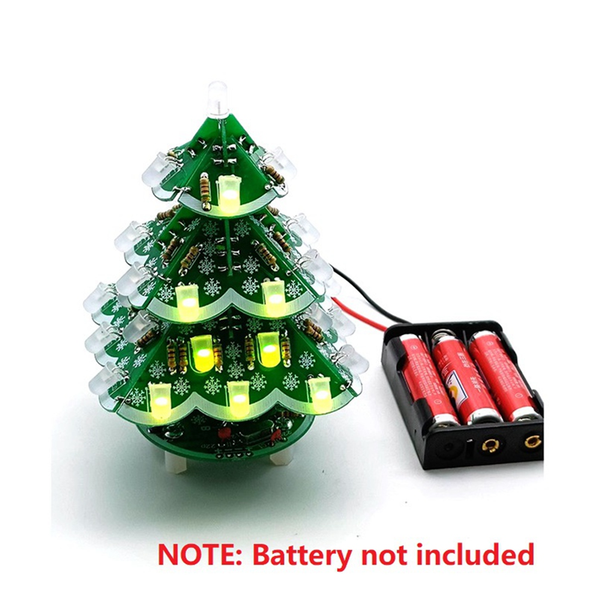Newest! 3D Stereo Christmas Tr - огляд і ціна Diy Electronics Project Kit
