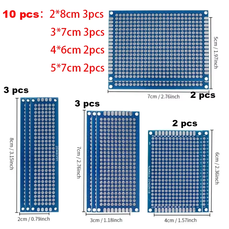 10pcs Universal Double Sided B - огляд і ціна Diy Electronics Project Kit