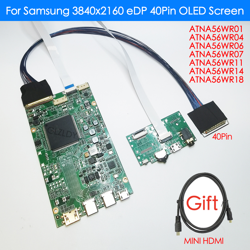 15.6 Inch 4K LCD Controller Bo - огляд і ціна Oled Display Module