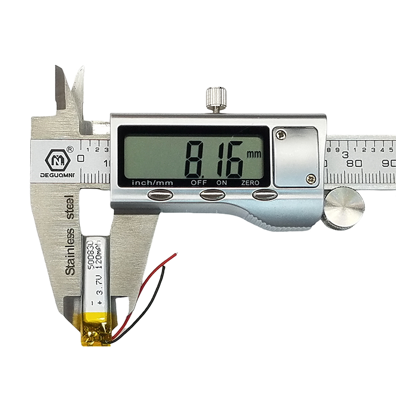 500830 3.7V 120mAh Rechargeabl - огляд і ціна Diy Wearable Electronics