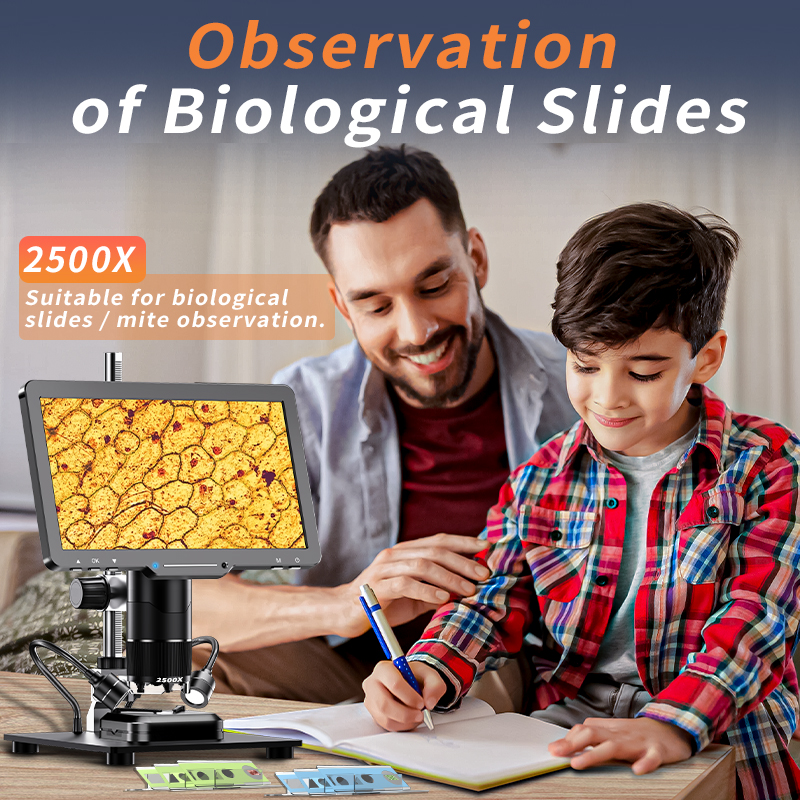 2500X HDMI Digital Microscope  - огляд і ціна Diy Electronics Microscope