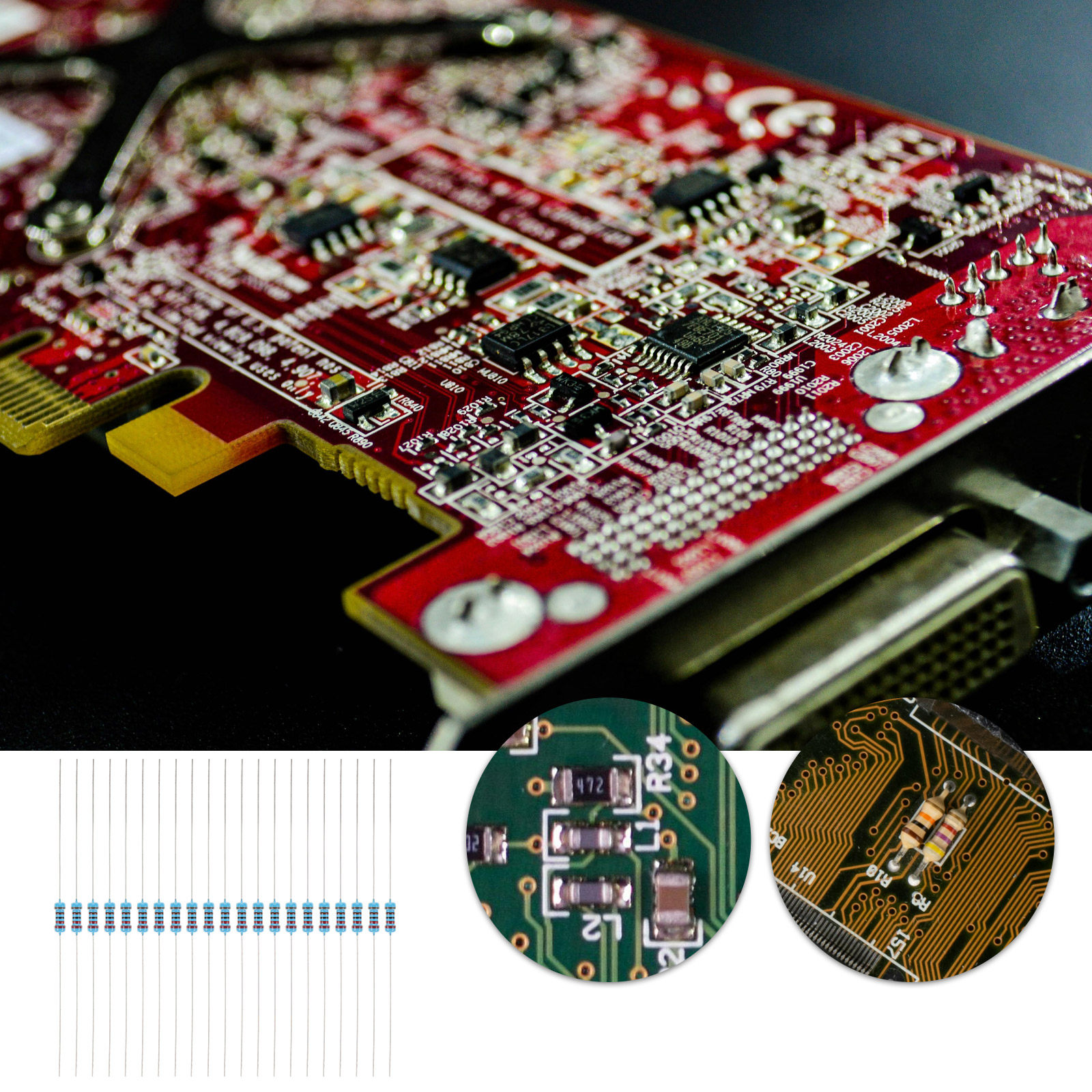 1Set Assorted Resistors Kit Me - огляд і ціна Diy Electronics Project Kit