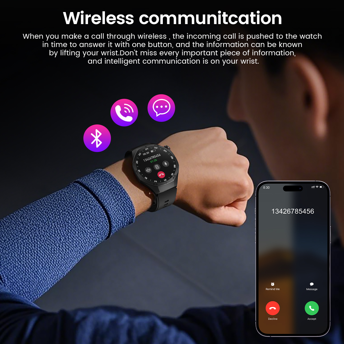 Round GPS Smart Watch Waterpro - огляд і ціна Diy Wearable Electronics