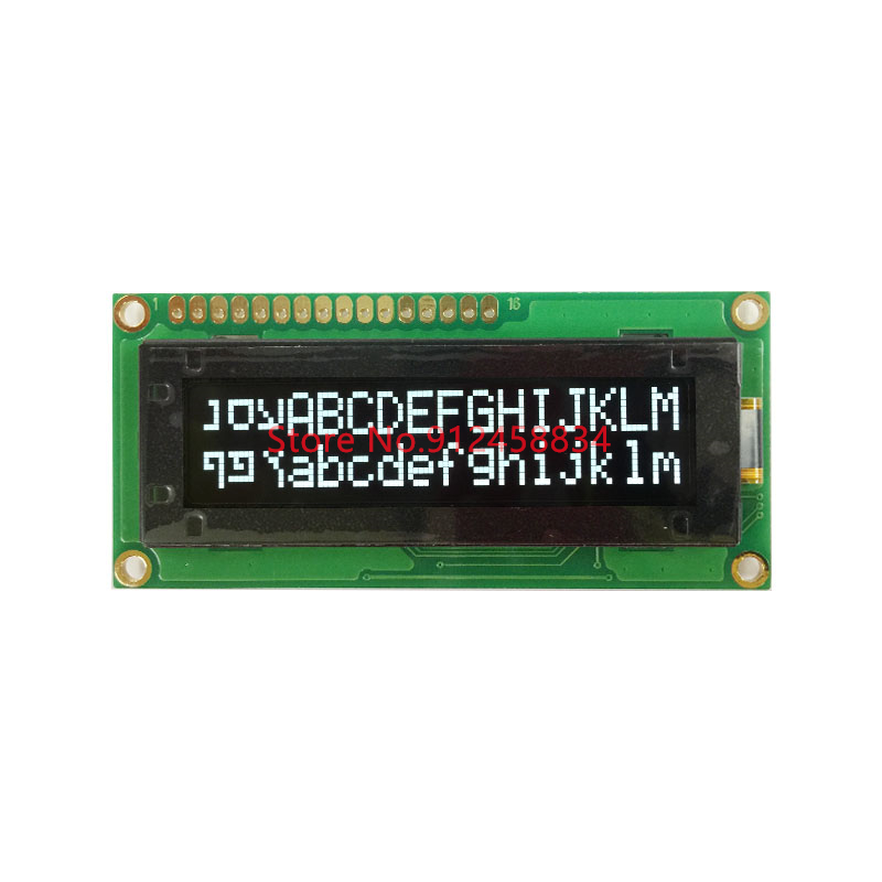 1602 16X2 OLED SPI I2C 3.3v or - огляд і ціна Oled Display Module