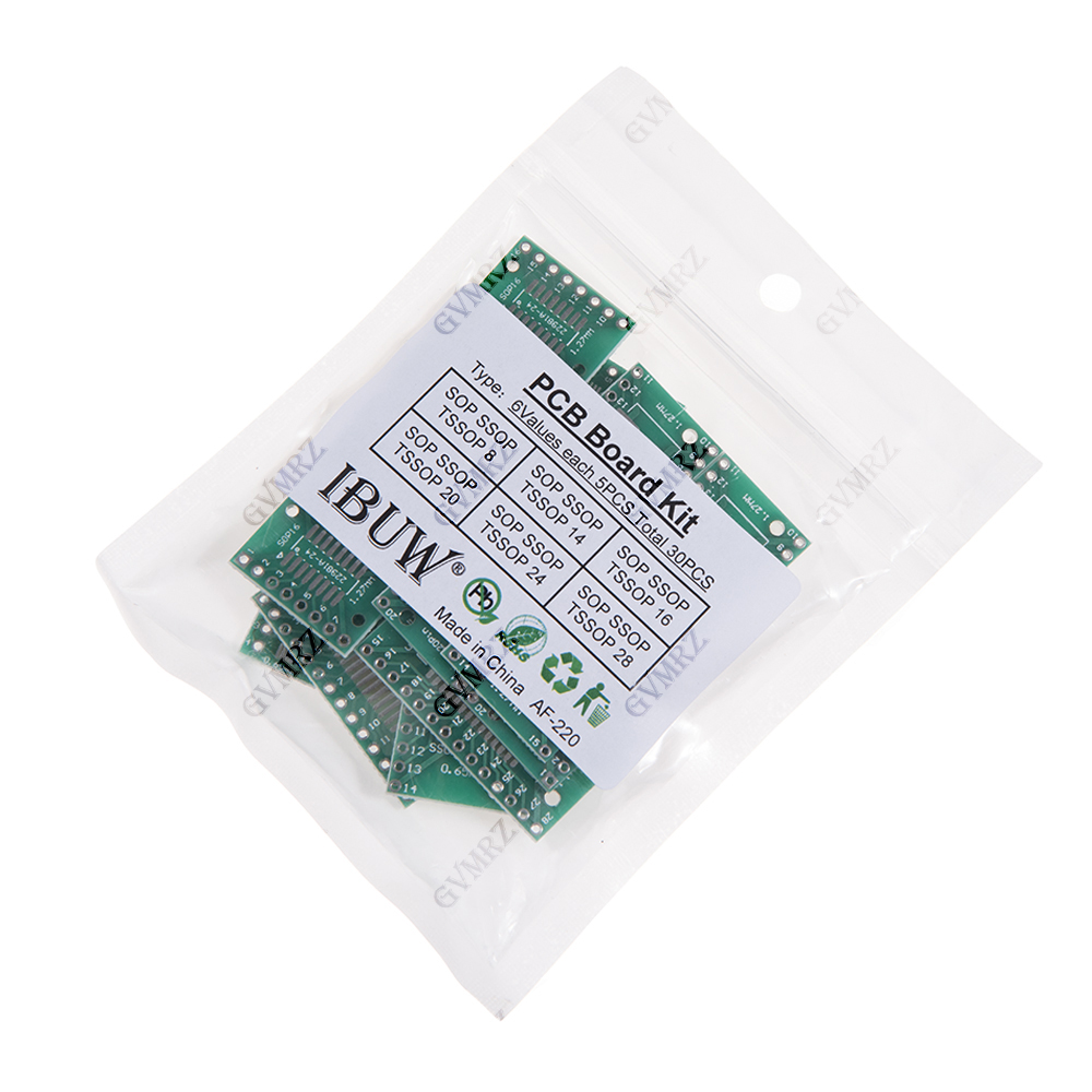 30PCS 6Values SOP SSOP TSSOP P - огляд і ціна Diy Home Electronics Projects