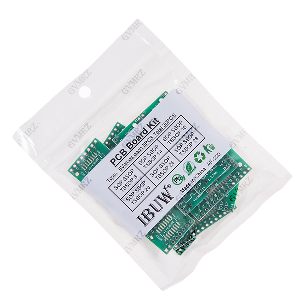 30PCS 6Values SOP SSOP TSSOP P - огляд і ціна Diy Home Electronics Projects