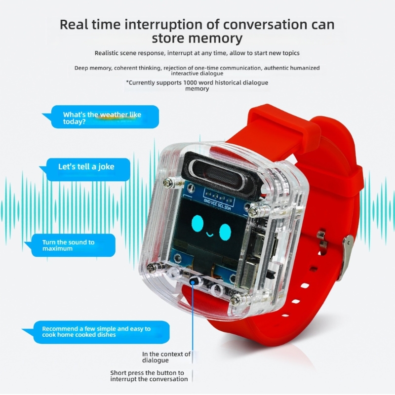 AI Voice Control Watch Recharg - огляд і ціна Diy Electronics Projects For Adults
