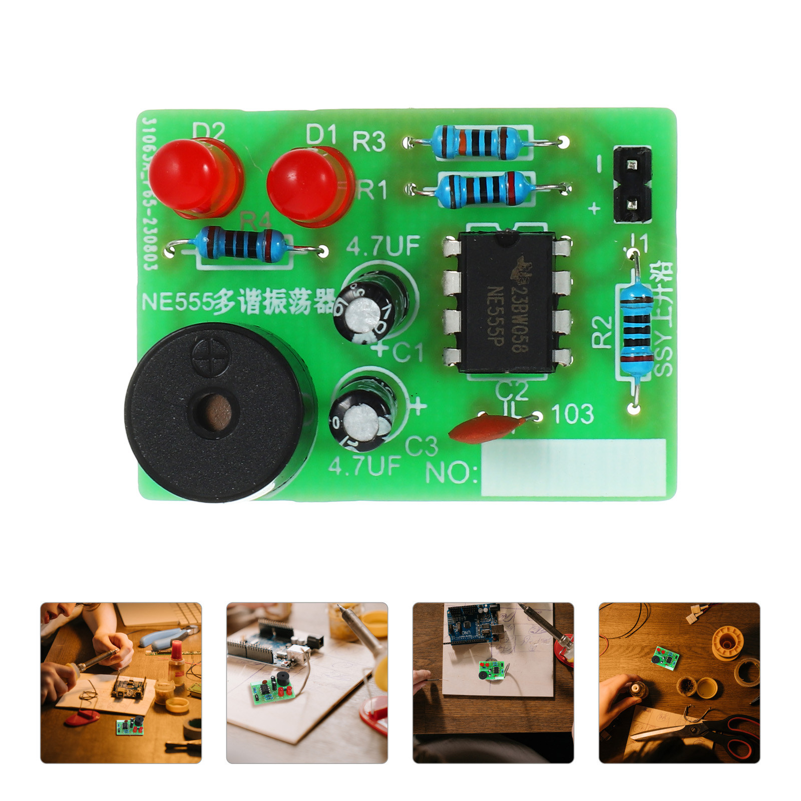 5Set Soldering Practice Kit fo - огляд і ціна Diy Electronics Project Kit