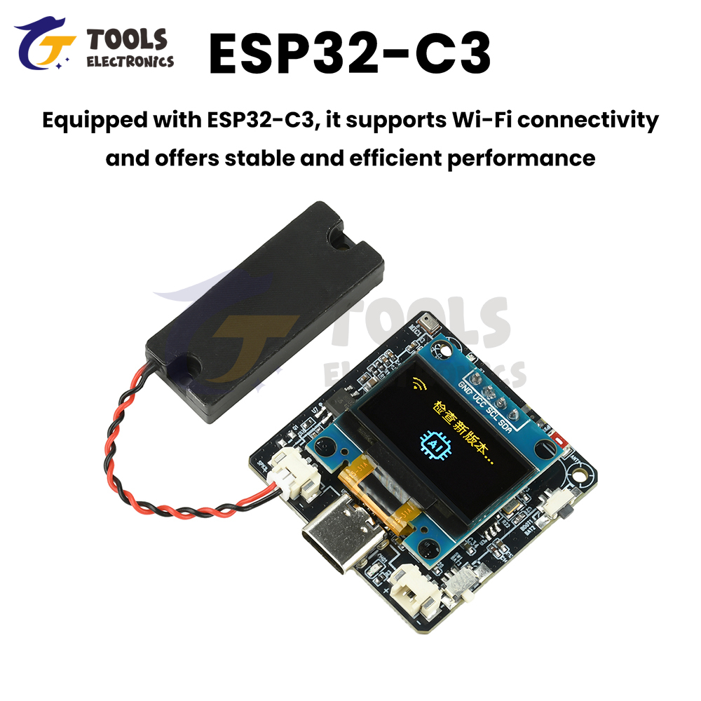ESP32-C3 Xiaozhi AI Voice Dial - огляд і ціна Oled Display Module