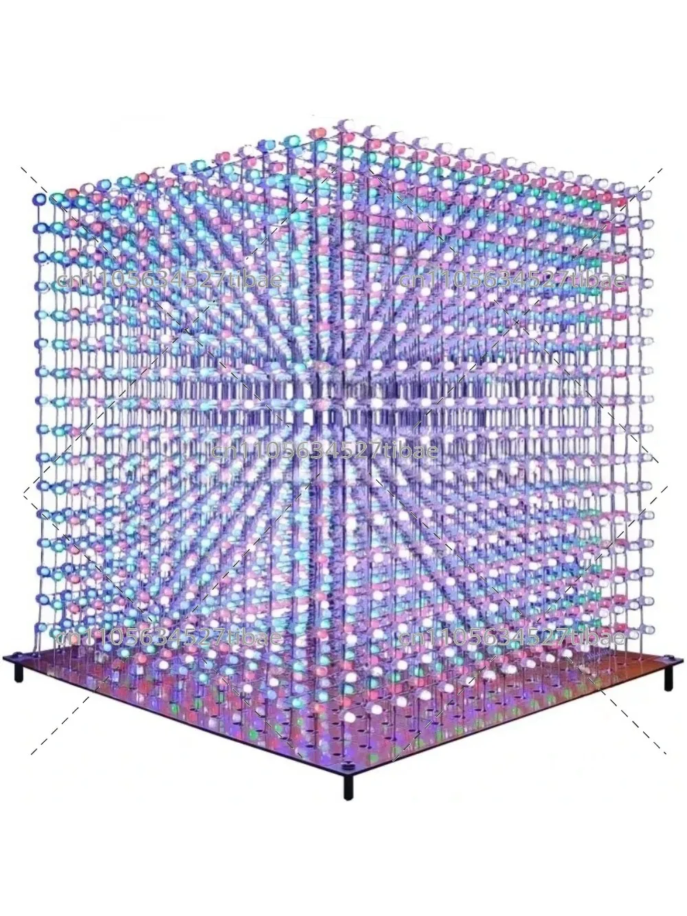 3D16mini Light Cube Kit 16x16x - огляд і ціна Diy Electronics Project Kit